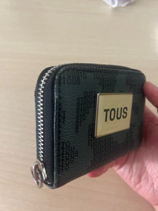 Monedero Tous verde estampado