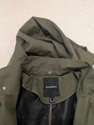Chaqueta Anorak Pedro del Hierro Verde Talla L