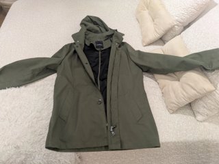 Chaqueta Anorak Pedro del Hierro Verde Talla L