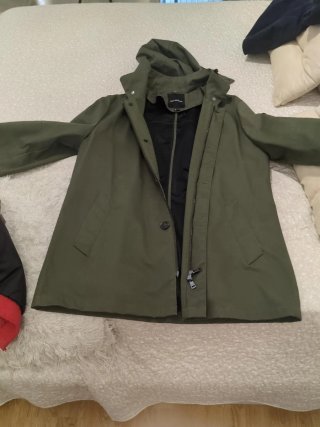 Chaqueta Anorak Pedro del Hierro Verde Talla L
