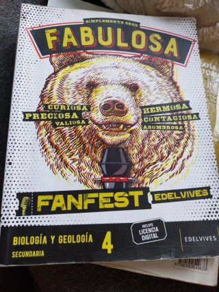 Biología y Geología 4, Secundaria, Fanfest Edel...