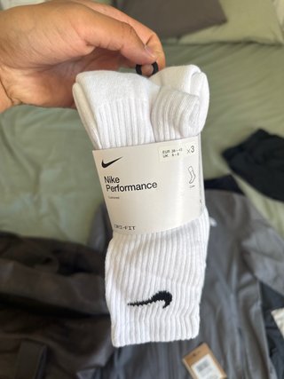 Calcetines Nike Performance Crew Blancos