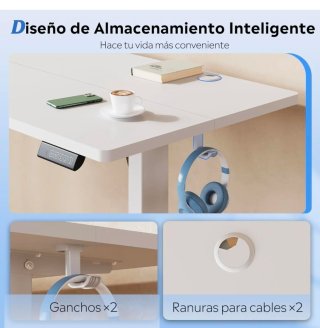 Tablero de escritorio blanco