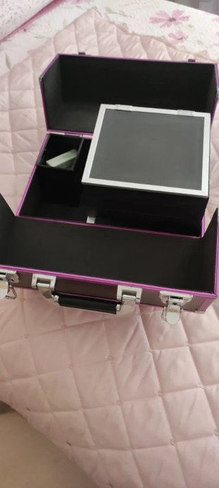 Maletín Maquillaje SOHOMICS Negro/Morado