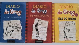 Libros Diario de Greg.  4.50€ la unidad