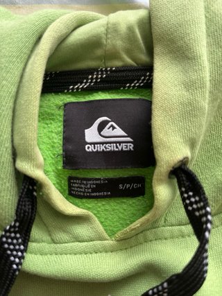 Sudadera Quiksilver verde
