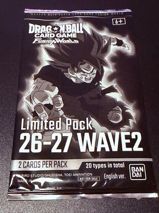 Dragon Ball Fusion World Limited Pack 26-27 Wave 2