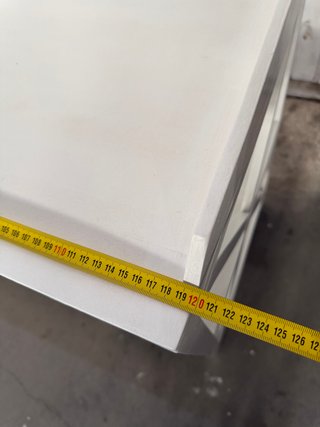 Estantería de madera maciza blanca NUEVA