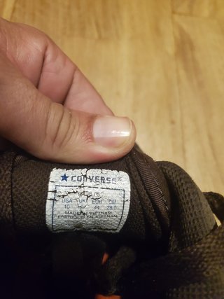 Zapatillas Converse marrones Red Star ante