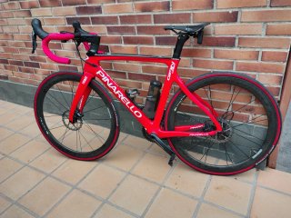 Pinarello GAN Disk T53 Roja todo carbono ultegra