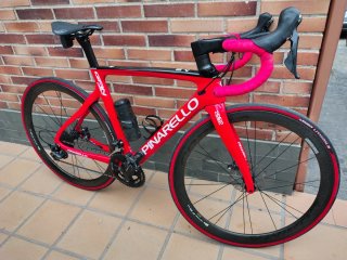 Pinarello GAN Disk T53 Roja todo carbono ultegra