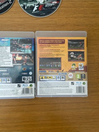 Lote Juegos PS2 PS3 PS4 (Cajas y Discos)