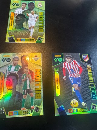 Cartas Panini fútbol nuevas