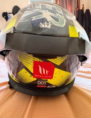 Casco de moto integral Mt helmets talla L