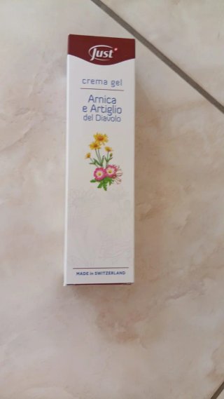 Crema Gel Arnica e Artiglio del Diavolo Just