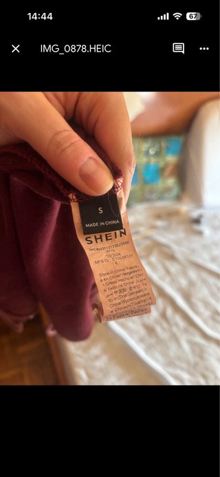 Camiseta Shein encaje, tirantes regulables
