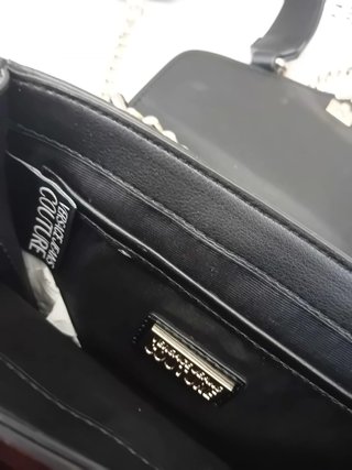Borsa Versace Jeans Couture nera borchie