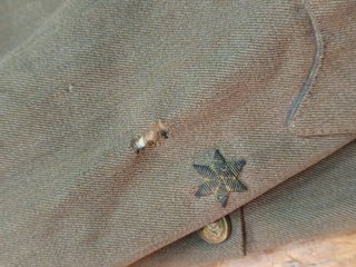 Chaqueta militar antigua