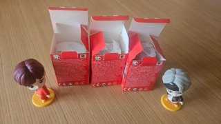 TinyTAN BTS McDonalds V y J-Hope Figuras
