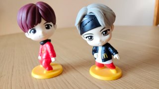 TinyTAN BTS McDonalds V y J-Hope Figuras