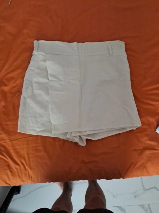 Falda pantalón SHEIN beige Talla L