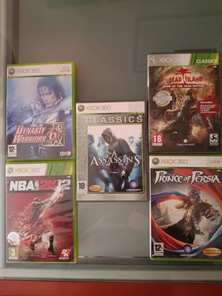 Xbox 360 Juegos: Dynasty Warriors, NBA 2K12, AC, P