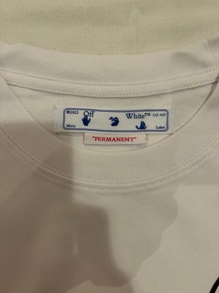 Camiseta Off-White Blanca Nueva con Etiquetas