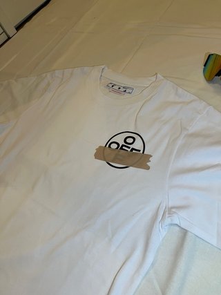 Camiseta Off-White Blanca Nueva con Etiquetas