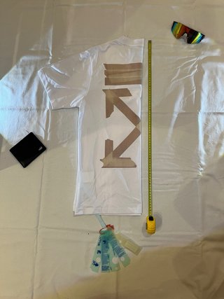 Camiseta Off-White Blanca Nueva con Etiquetas