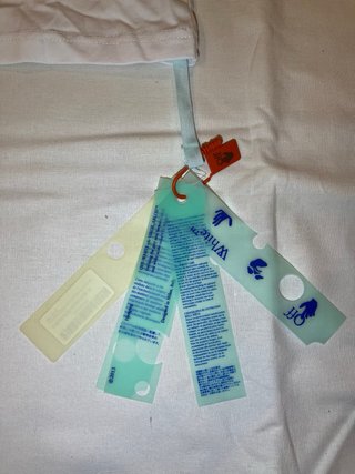 Camiseta Off-White Blanca Nueva con Etiquetas