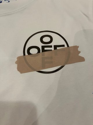 Camiseta Off-White Blanca Nueva con Etiquetas