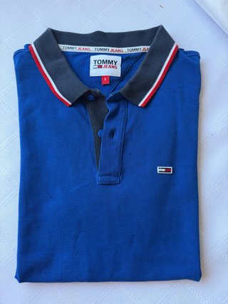 Polo Tommy Hilfiger Azul Talla S