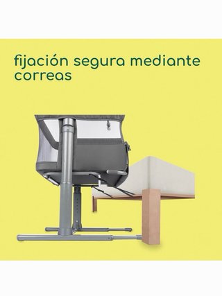 Cuna colecho Bebeconfort gris