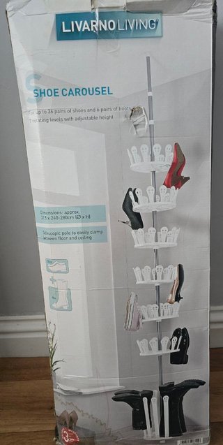 Zapatero giratorio Livarno Living 42 pares