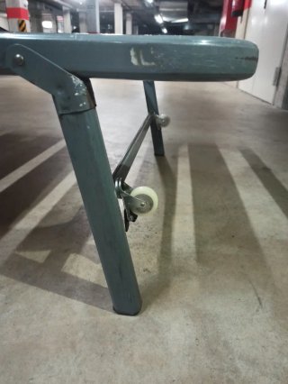 Somier 80cm plegable con patas BODYFLEX