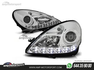 FAROS DELANTEROS LUZ DIURNA LED PARA MERCEDES CLASE SLK R171