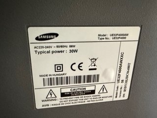 Televisor Samsung 32 Negro SmarTv