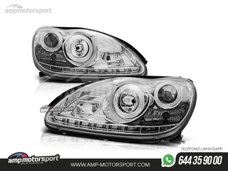 FAROS DELANTEROS LUZ DIURNA LED PARA MERCEDES CLASE S W220