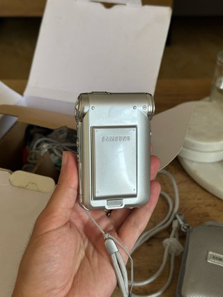 y2k Samsung VP-M110S Cámara Video Vintage Completa