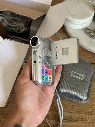 y2k Samsung VP-M110S Cámara Video Vintage Completa