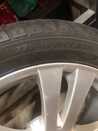 Llantas Mercedes 17"