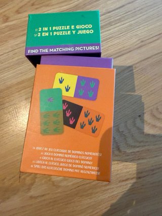 Juego Dominoes 2 en 1 Puzzle y Juego
