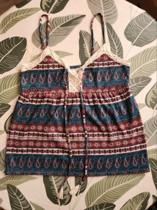 Blusa tirantes boho
