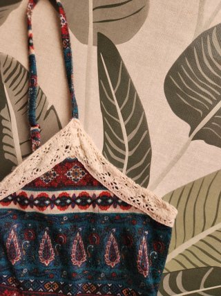 Blusa tirantes boho
