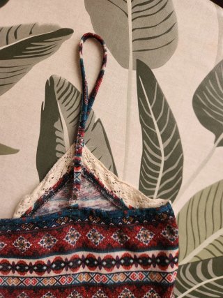 Blusa tirantes boho