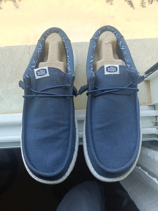 Zapatillas Náuticas Hey Dude Azul