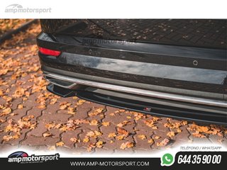 AÑADIDO DE DIFUSOR SKODA KAROQ 2017-- NEGRO BRILLO