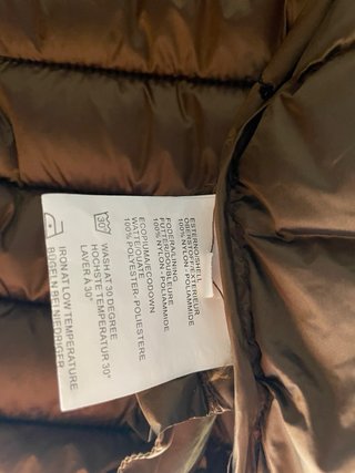 Giubbino uomo blu/ocra