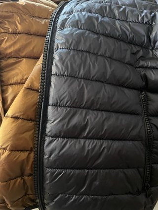 Giubbino uomo blu/ocra