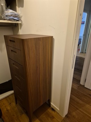 Letto matrimoniale comodini cassettiera e materass